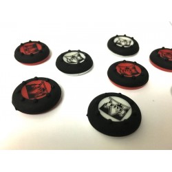 محافظ آنالوگ دسته بازی طرح دار (بسته 4 تایی) - Thumb Grips Controller GT