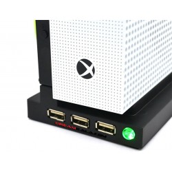 استند عمودی ایکس باکس وان اس فن دار - Stand Xbox one S With Fan And USB Hub