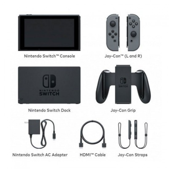کنسول بازی نینتندو سوییچ - Nintendo Switch Gray