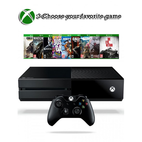 ایکس باکس وان باندل بازی انتخابی 1 ترا بایت - Xbox One Without Kinect 1 TB Region 2