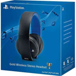 هدست گلد پلی استیشن 4  مشکی - PlayStation Gold Wireless Headset Black