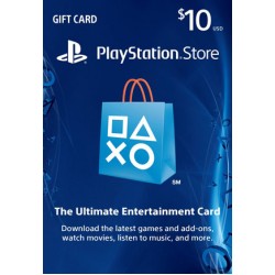 گیفت کارت 10 دلاری پلی استیشن - PlayStation Card US $10