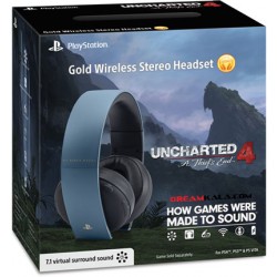 هدست گلد پلی استیشن 4 آنچارتد 4 - Gold Wireless Stereo Headset uncharted 4