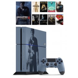 پلی استیشن 4 لیمیتد آنچارتد 4 باندل 29 بازی- Playstation 4 Bundle uncharted 4 USA 1215A