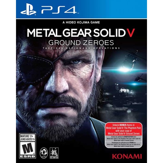 کارکرده Metal Gear Solid V Ground Zeroes PS4