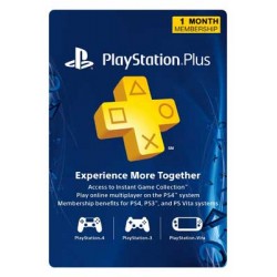 اشتراک 1 ماهه پی اس ان - PSN PLUS 1 month US