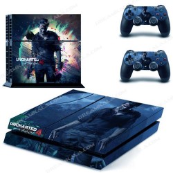 اسکین پلی استیشن 4 - Skin Sticker Playstation 4 uncharted 4