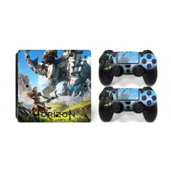 اسکین پلی استیشن 4 اسلیم - Skin Sticker PS4 Slim Horizon Zero Dawn