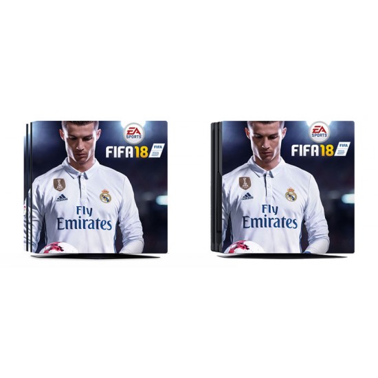 اسکین پلی استیشن 4 پرو - Skin Sticker PS4 Pro Fifa18