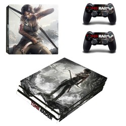 اسکین پلی استیشن 4 پرو - Skin Sticker PS4 Pro Tomb Raider