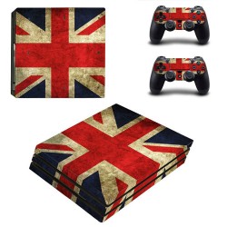 اسکین پلی استیشن 4 پرو - Skin Sticker PS4 Pro UK