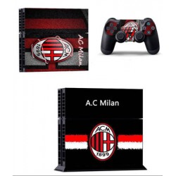 برچسب پلی استیشن 4 - CityWolf Skin Playstation 4 AC Milan