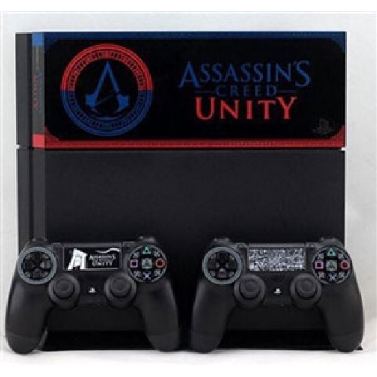 برچسب پلی استیشن 4 اورجینال- Skin Sticker Playstation 4 Assassin`s creed Unity