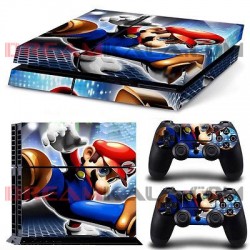 برچسب پلی استیشن 4 - Skin Playstation 4 Mario
