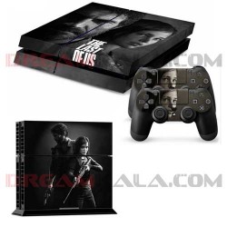 برچسب پلی استیشن 4 - Skin Playstation 4 The Last Of us