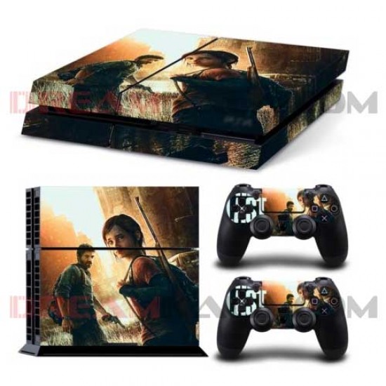 برچسب پلی استیشن 4 - Skin Playstation 4 The Last Of us (3)